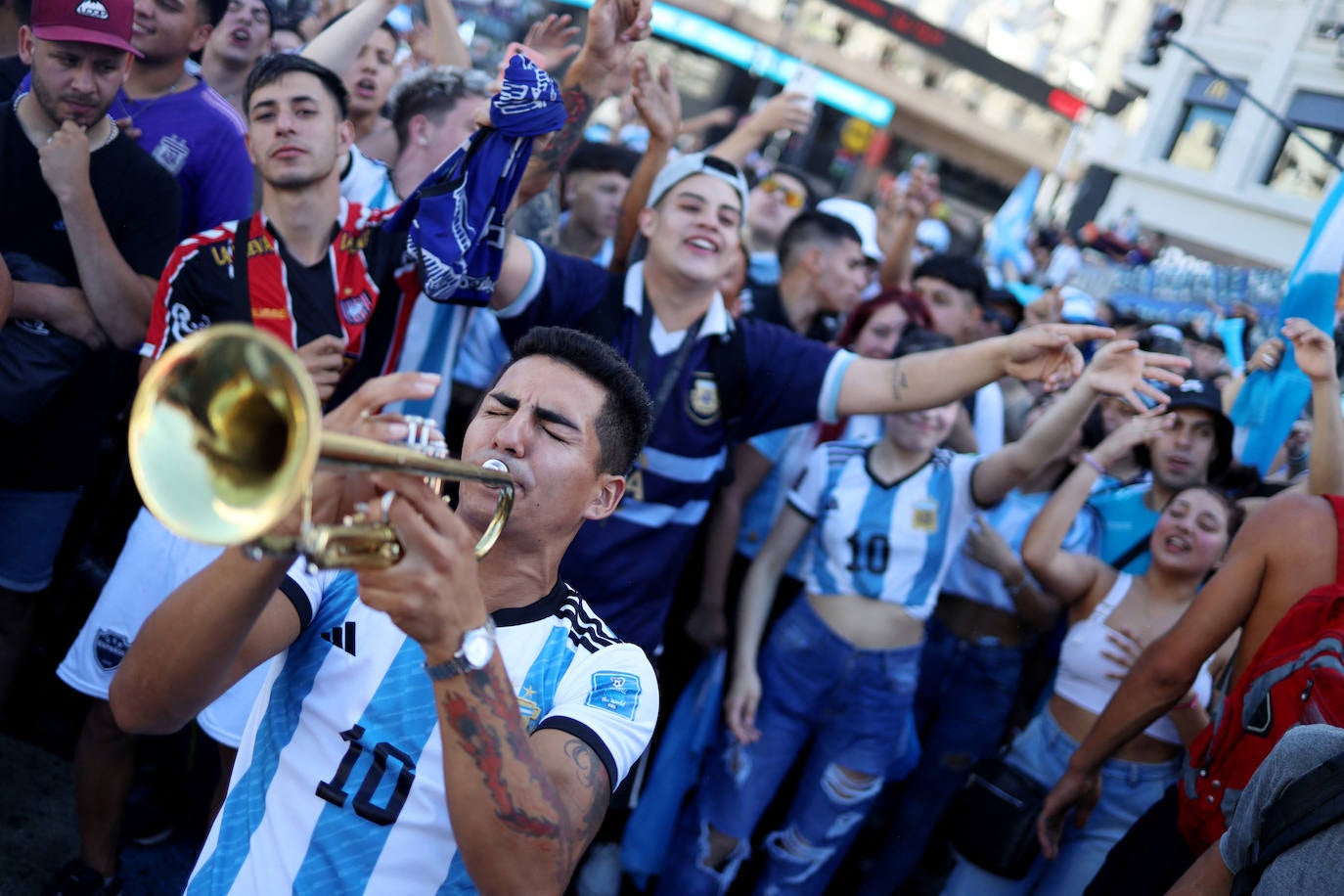Fotos: Las imágenes más icónicas de la celebración de Argentina
