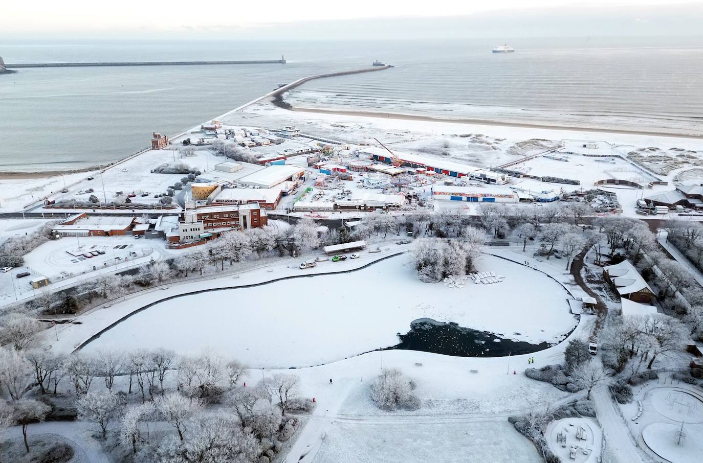 Fotos: El mundo se tiñe de blanco