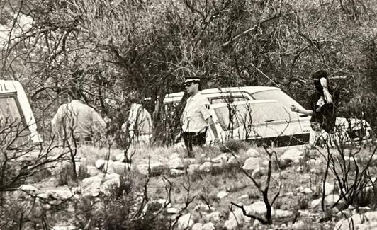 Paraje donde se descubrieron los cadáveres de las tres niñas de Alcàsser.