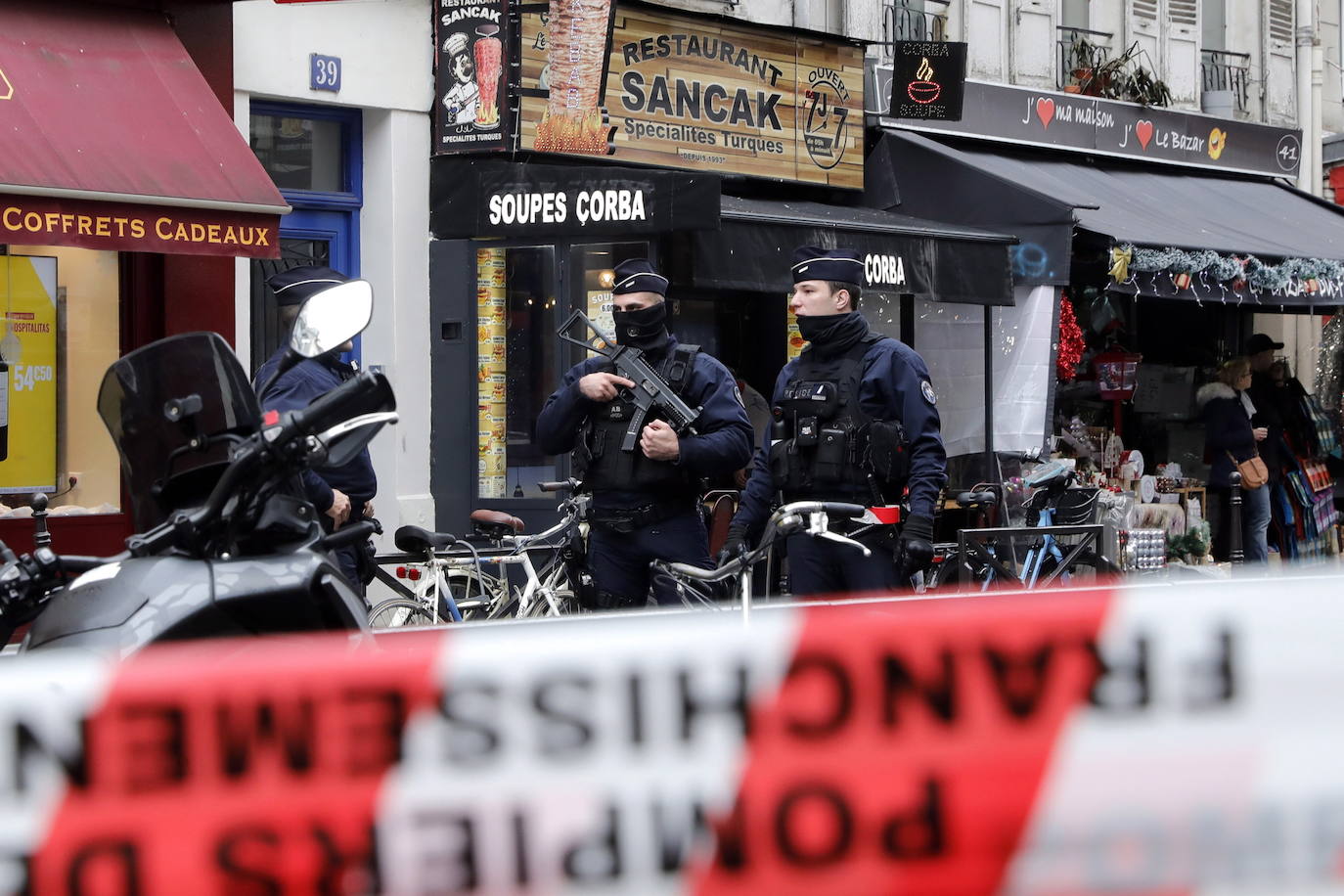 Fotos: Tiroteo en el centro de París