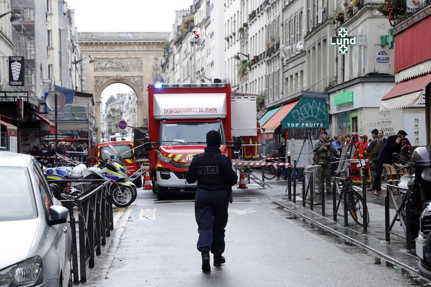 Fotos: Tiroteo en el centro de París