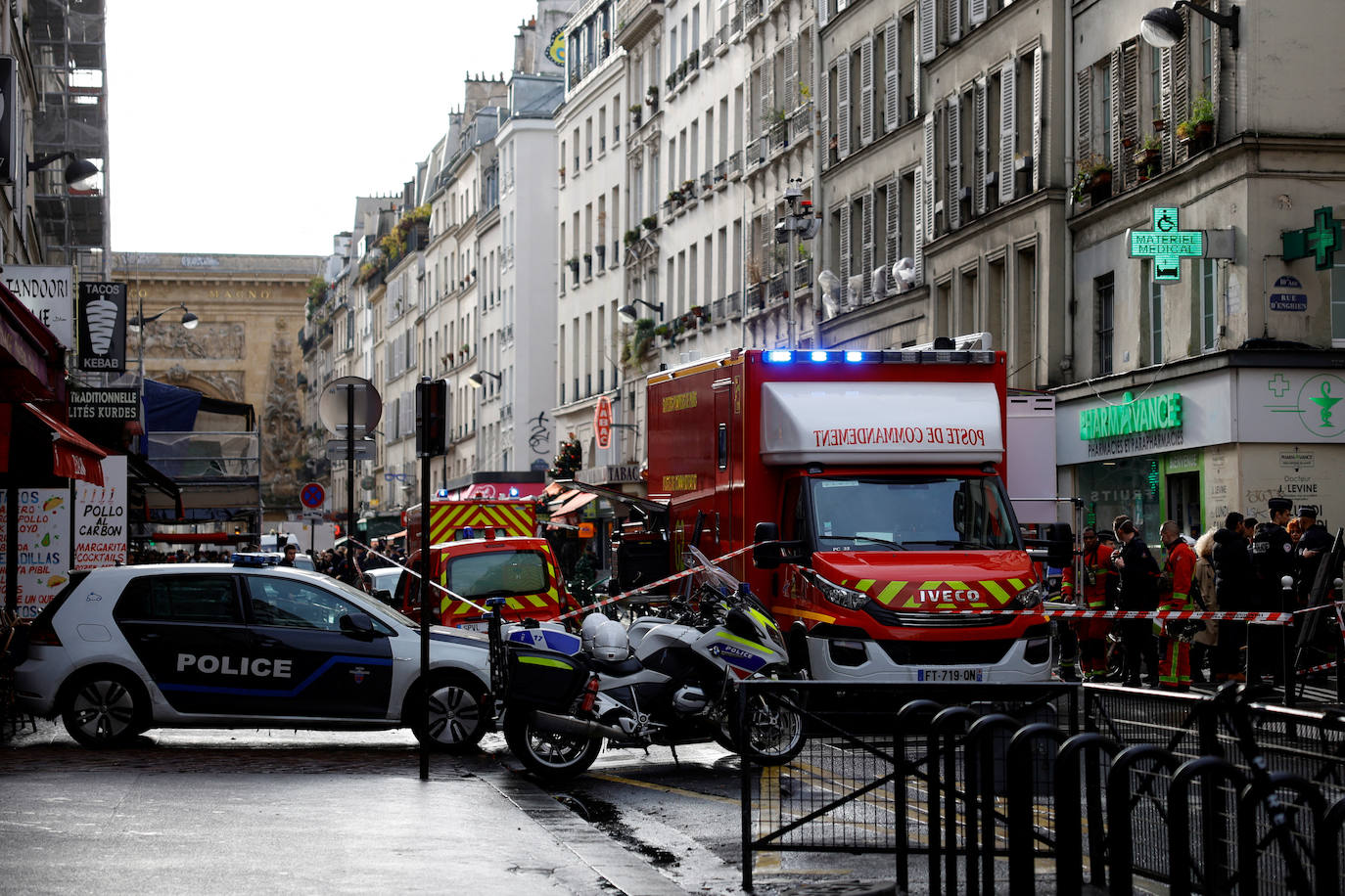 Fotos: Tiroteo en el centro de París