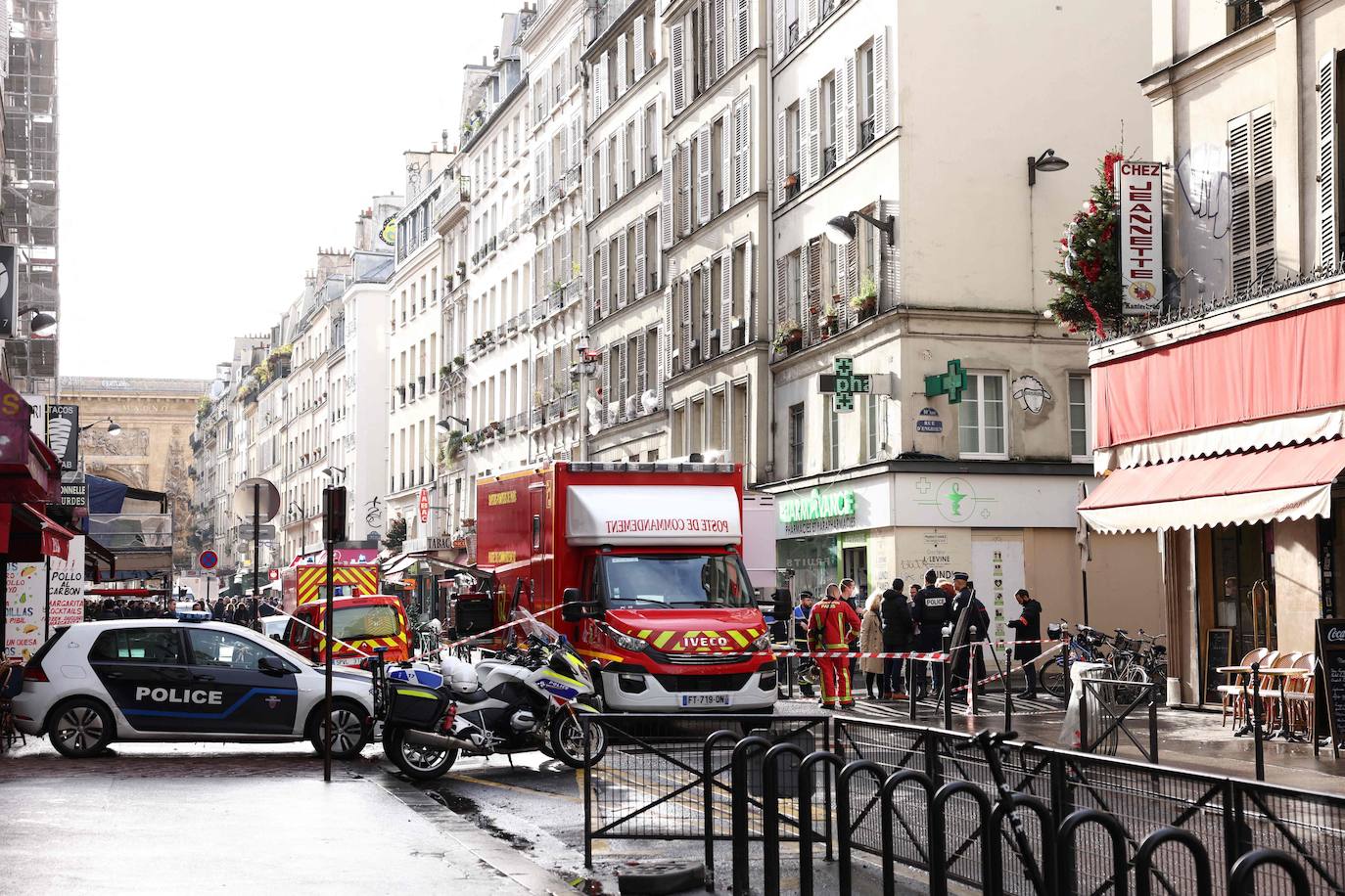 Fotos: Tiroteo en el centro de París