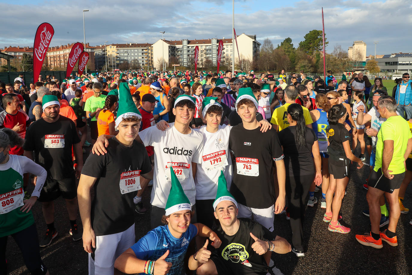 Fotos: ¿Participaste en la Carrera de Nochebuena de Gijón? ¡Búscate!