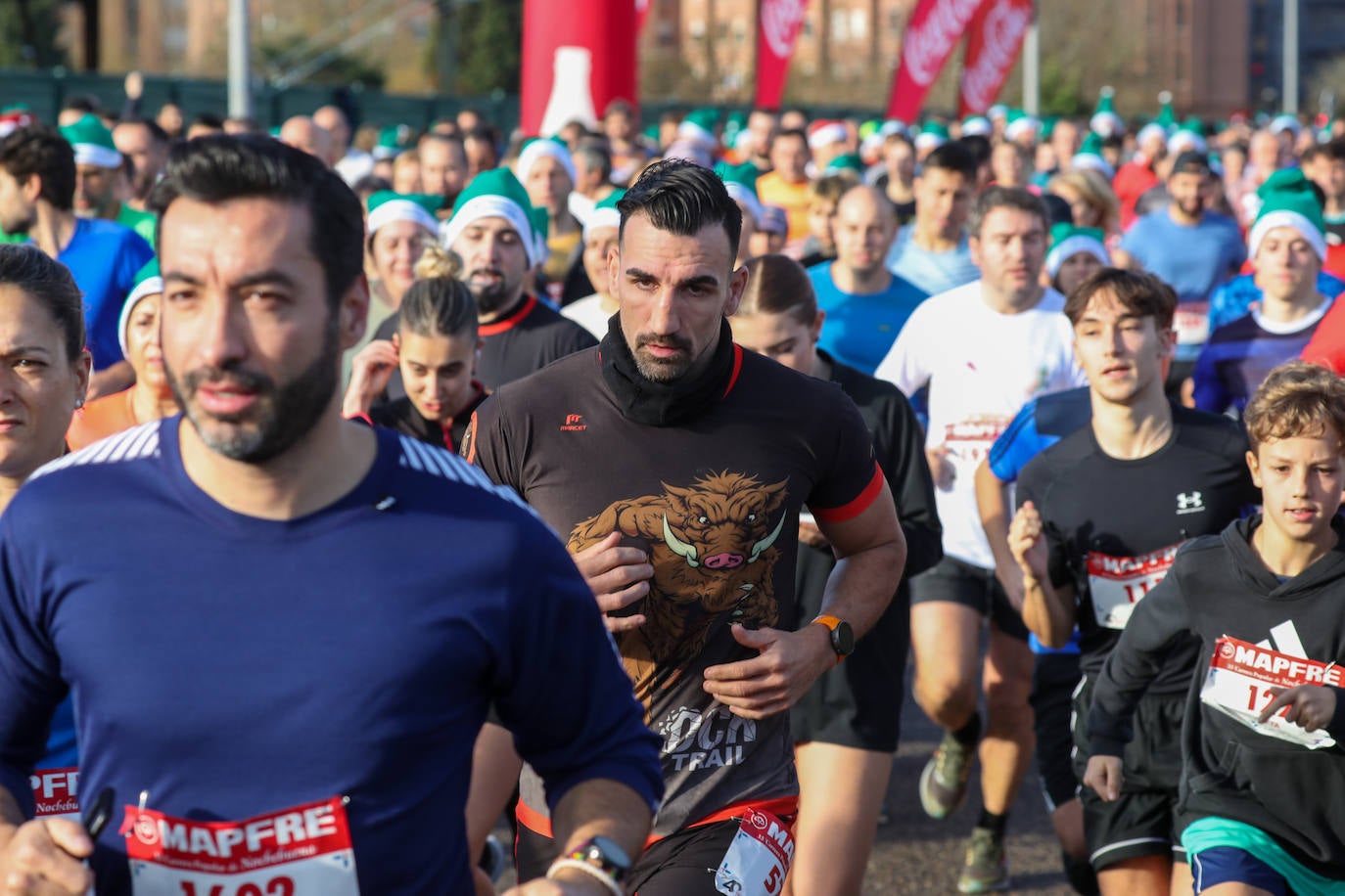 Fotos: ¿Participaste en la Carrera de Nochebuena de Gijón? ¡Búscate!