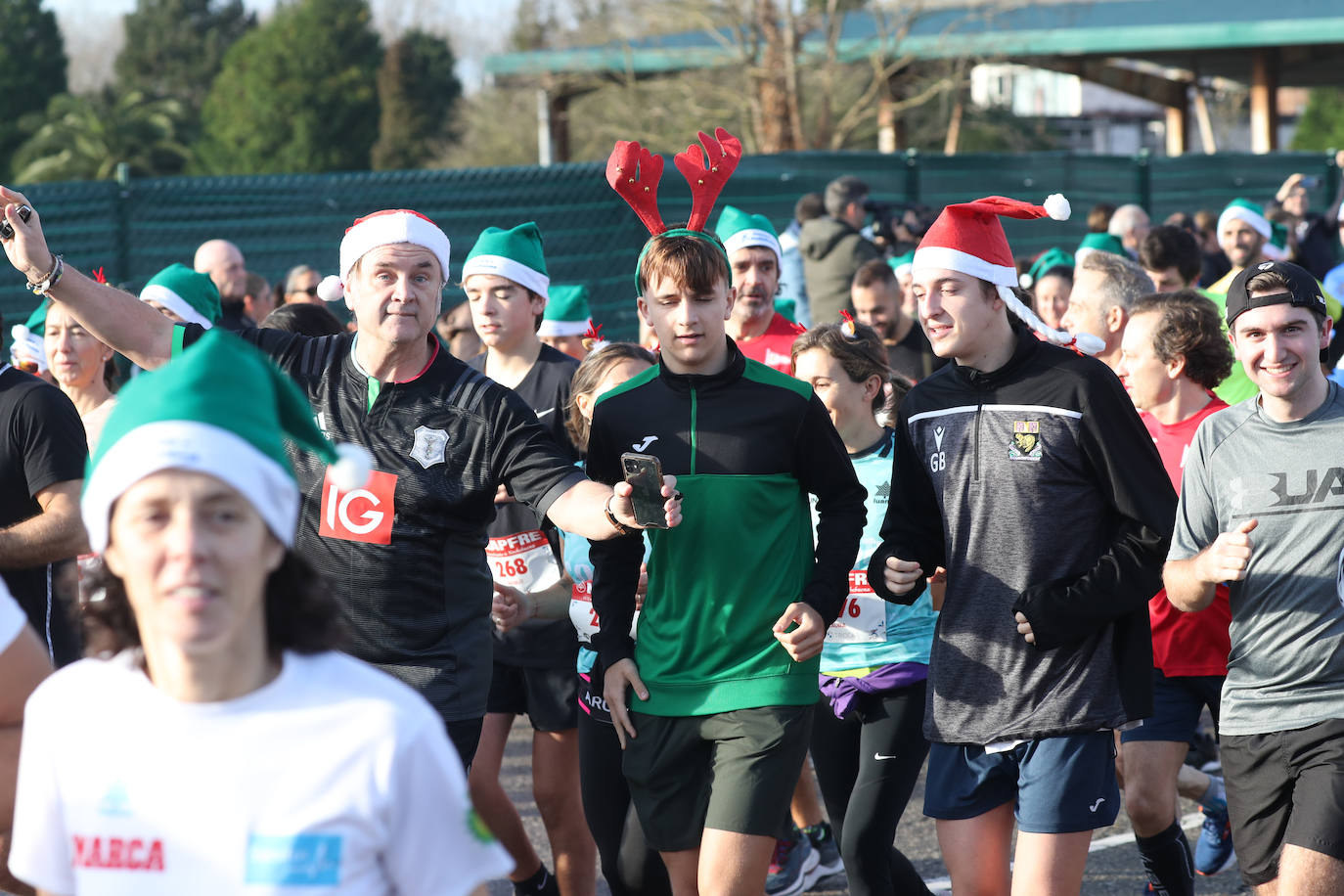 Fotos: ¿Participaste en la Carrera de Nochebuena de Gijón? ¡Búscate!