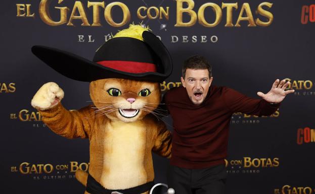 Antonio Banderas es uno de los protagonistas de la taquilla navideña con 'El Gato con Botas: El último deseo'.