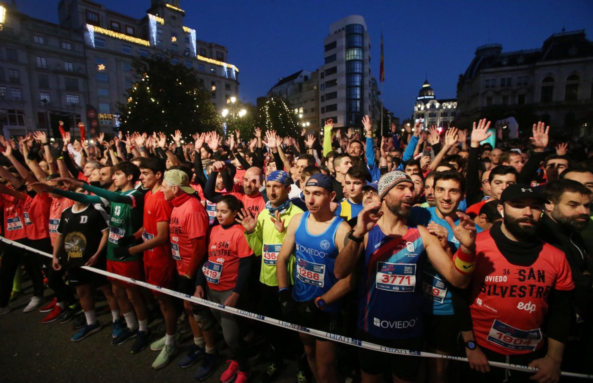 La San Silvestre de Oviedo, una de las más populares. PIÑA