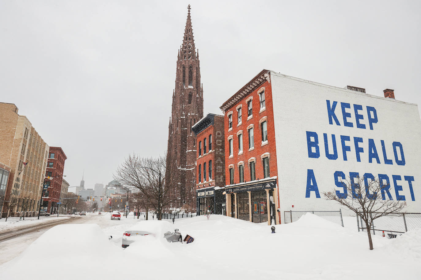 Fotos: Nueva York se congela: las increíbles imágenes de una ciudad sepultada por la nieve