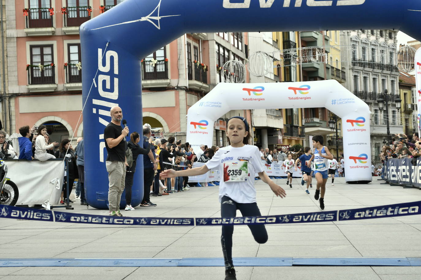 Fotos: Los más pequeños abrieron la competición en Avilés