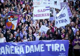 La lucha por la igualdad toma las calles de Mieres