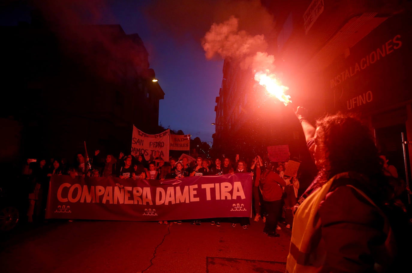 La lucha por la igualdad toma las calles de Mieres