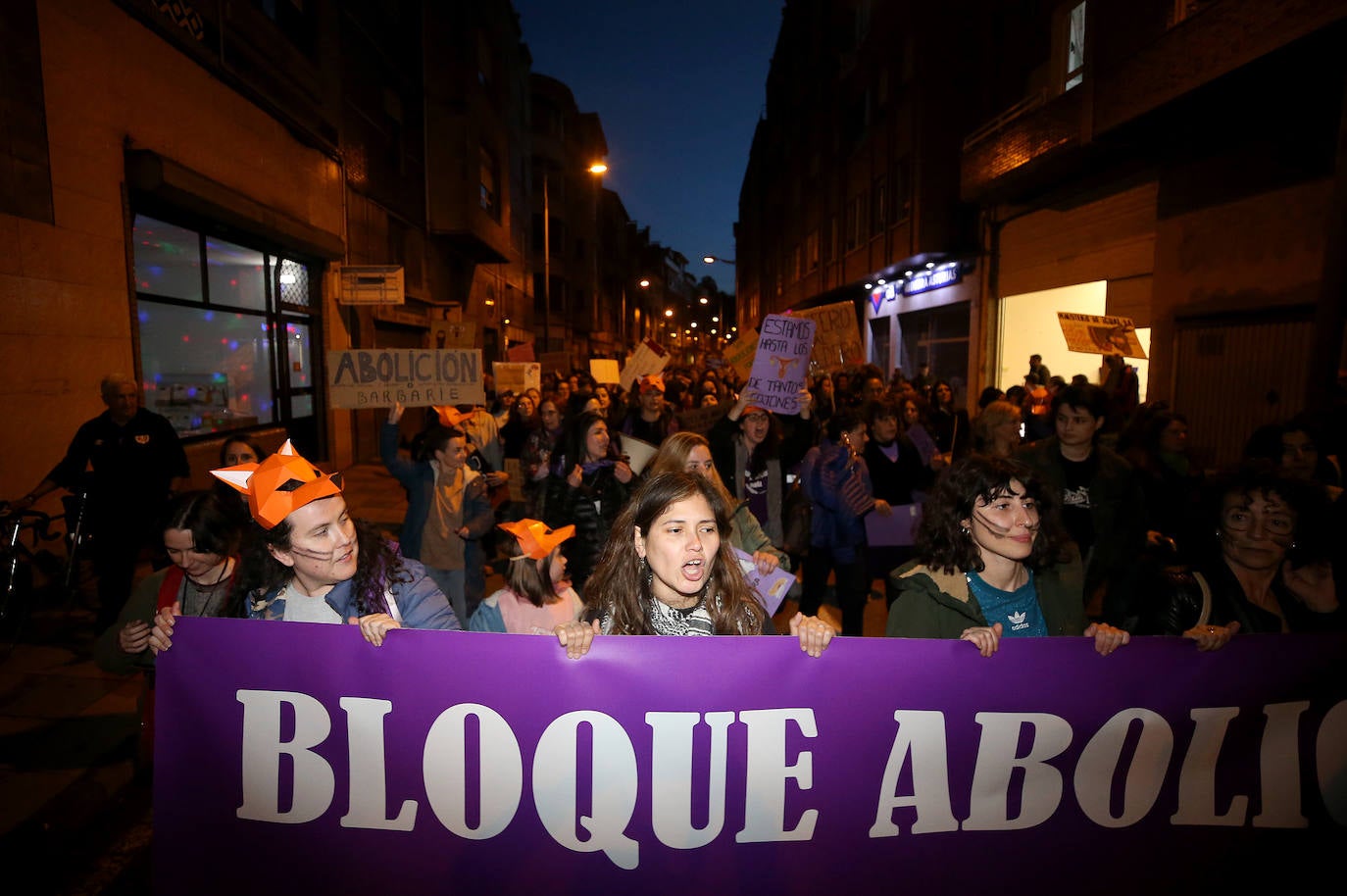 La lucha por la igualdad toma las calles de Mieres