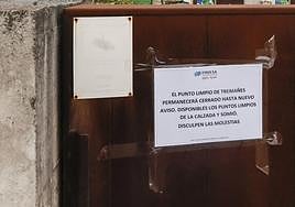 Los puntos limpios de Roces y Tremañes reabrirán el lunes con seguridad privada