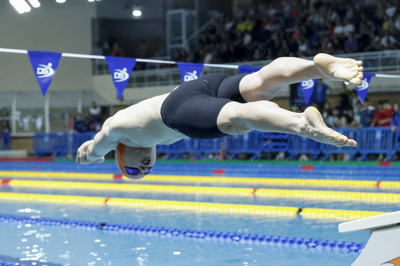 Segunda jornada del campeonato de natación infantil