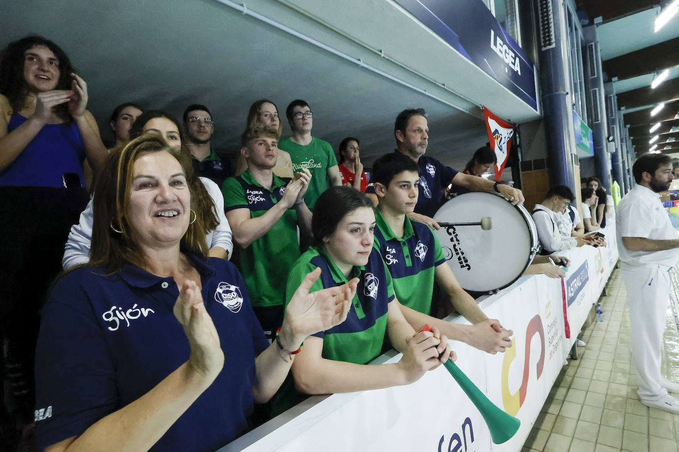 Segunda jornada del campeonato de natación infantil