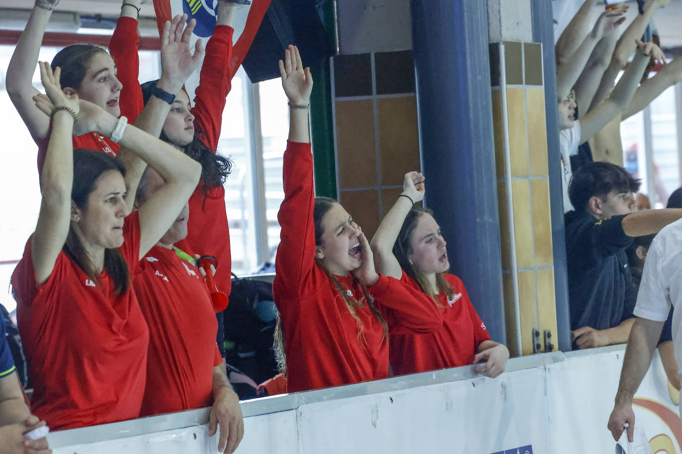 Segunda jornada del campeonato de natación infantil