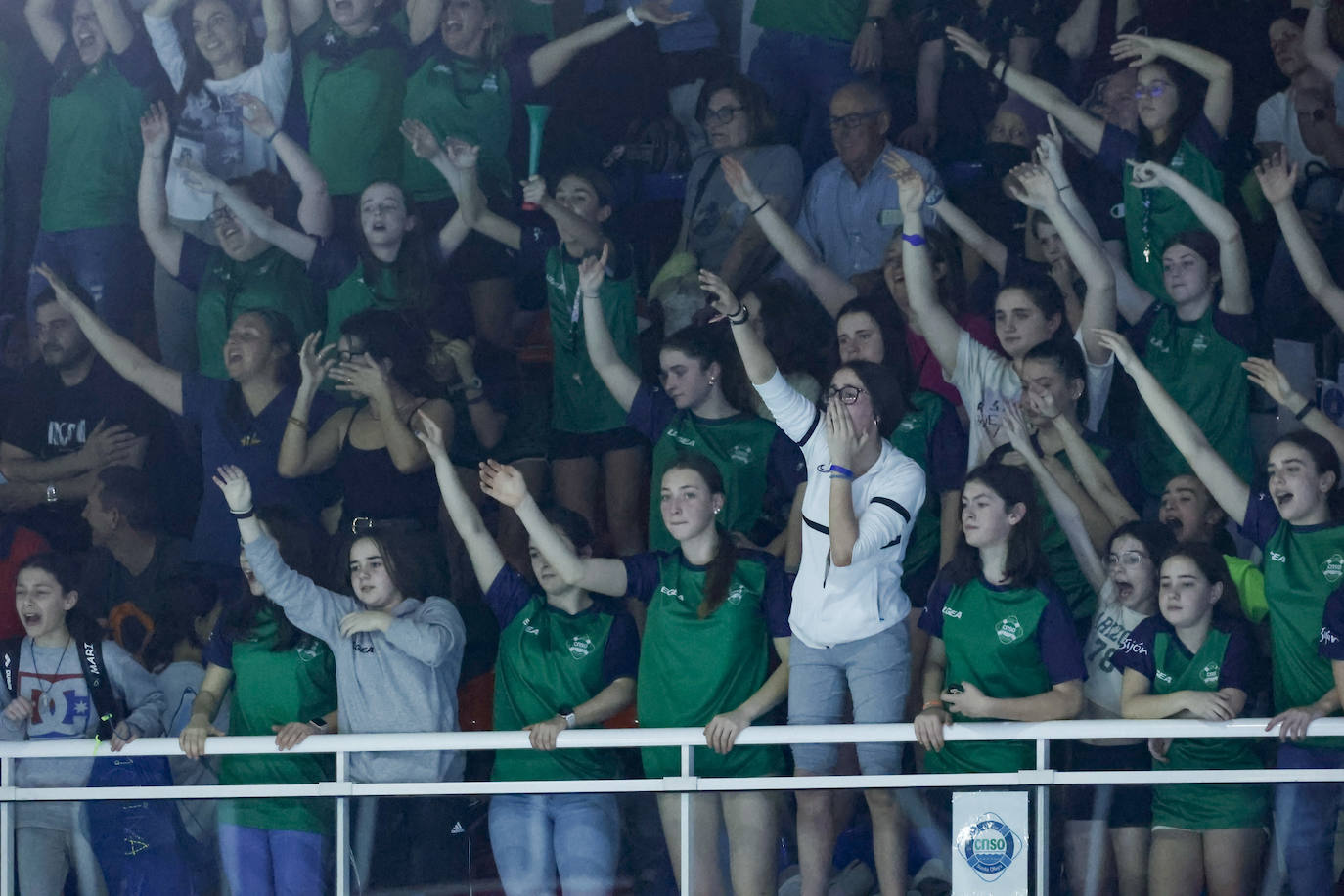 Segunda jornada del campeonato de natación infantil