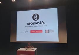 Yolanda Alonso presenta la programación trimestral de EscenAvilés.