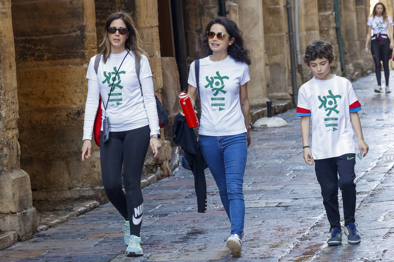 Marcha comarcal por la igualdad en Avilés