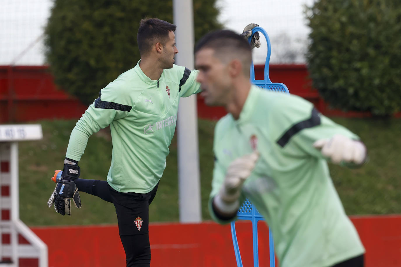 Entrenamiento del Sporting (13/03/2023)