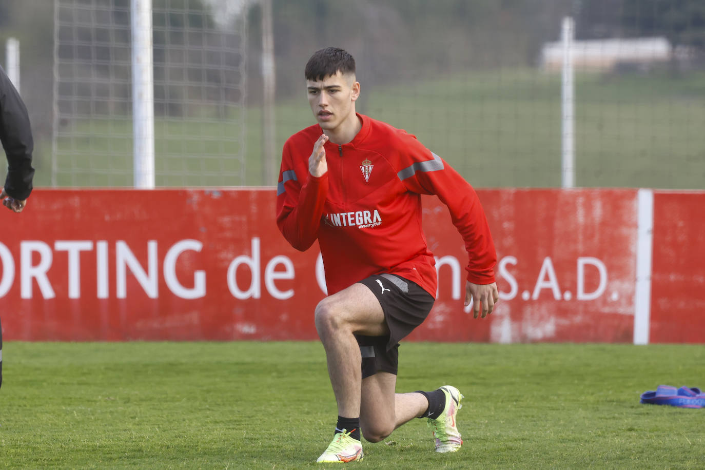 Entrenamiento del Sporting (13/03/2023)