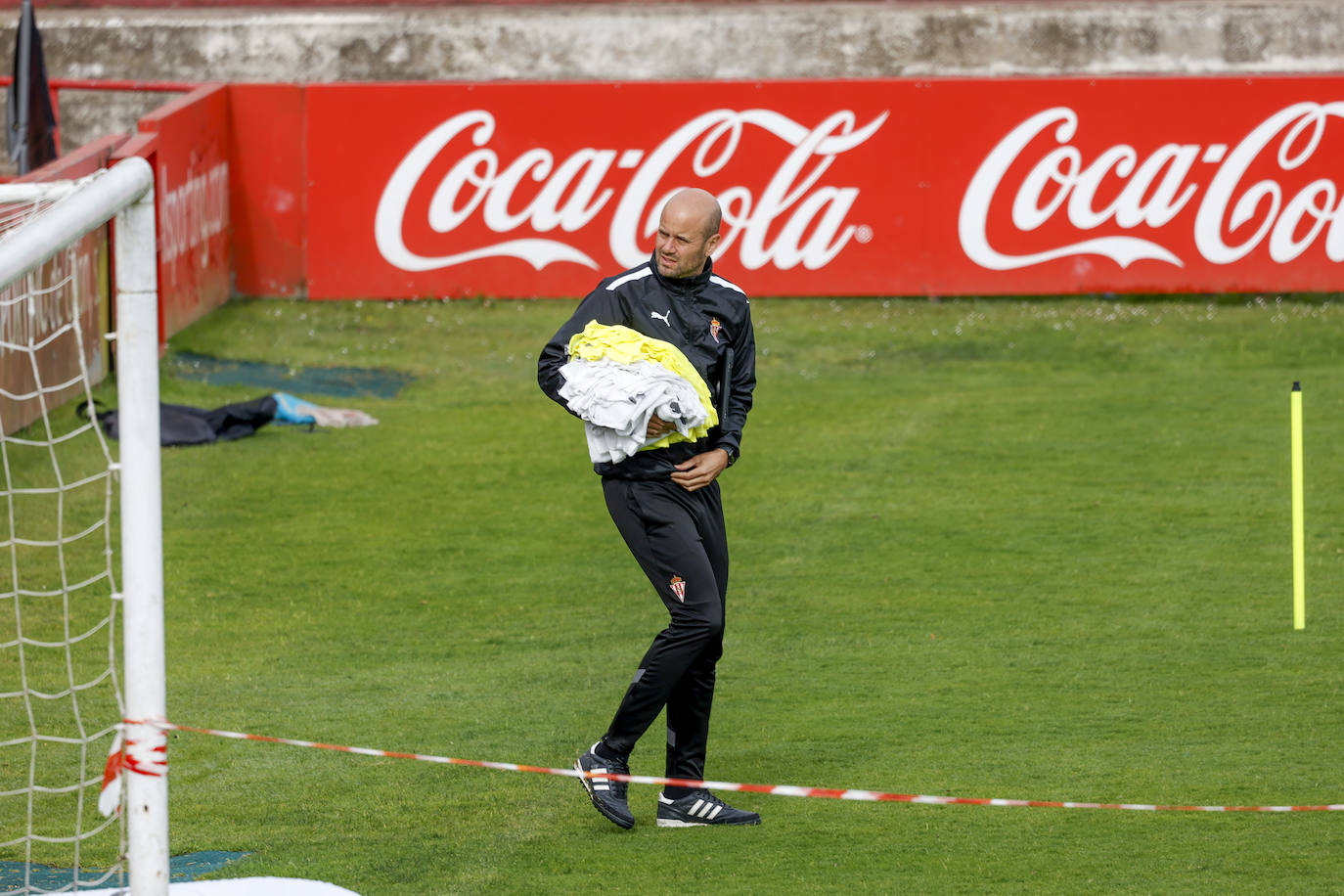 Entrenamiento del Sporting (16/03/2023)