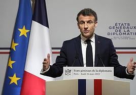 El presidente de Francia, Emmanuel Macron.