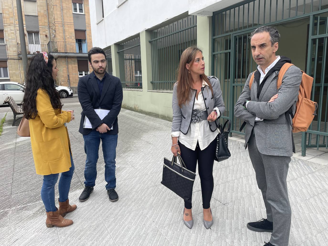 El equipo de abogados de Senén, presunto asesino de Teresa Aladro.