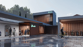 Así será la nueva estación de Lena con la llegada del AVE