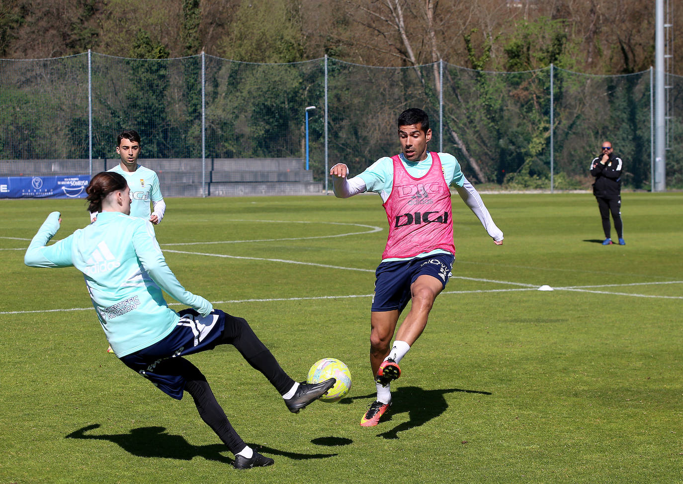 Entrenamiento del Real Oviedo (24-03-2023)