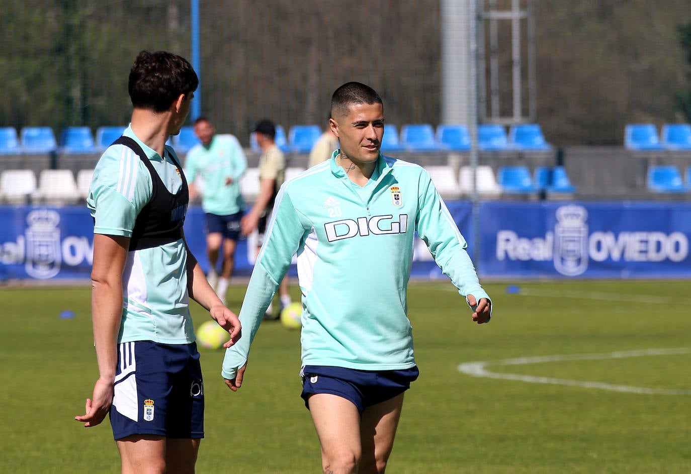 Entrenamiento del Real Oviedo (24-03-2023)