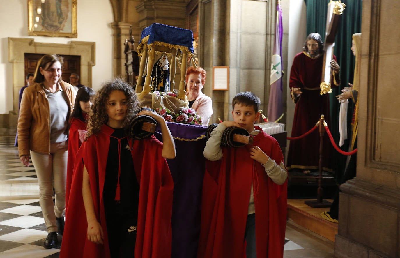 Procesión infantil en la iglesia de San José