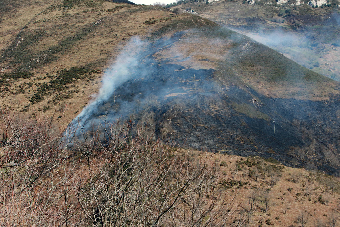 Asturias, en alerta por incendios forestales