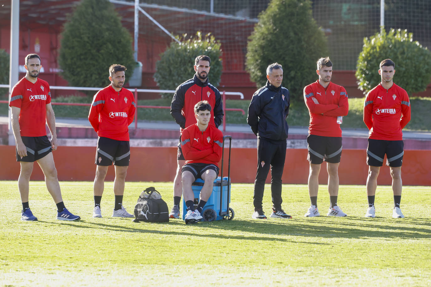 Entrenamiento del Sporting (27/03/2023)