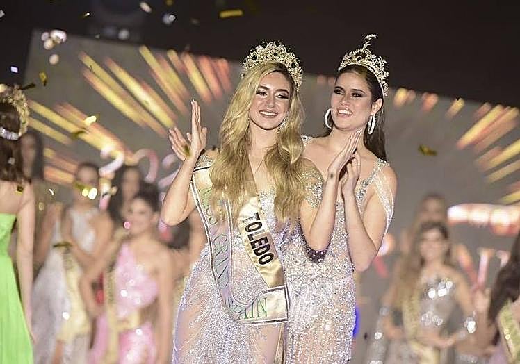 Imagen principal - Celia Sevilla, elegida la mujer más bella de España