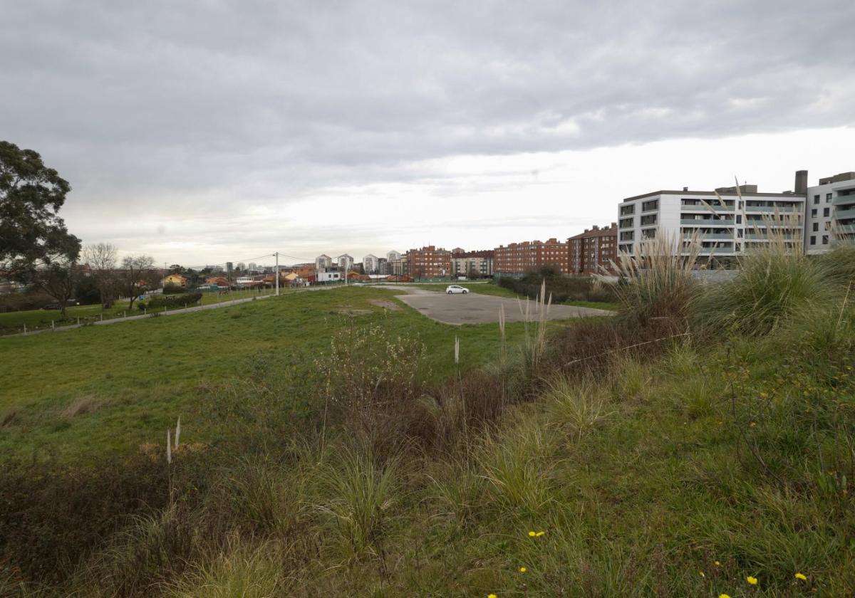 Terrenos donde se levantará el hospital privado.