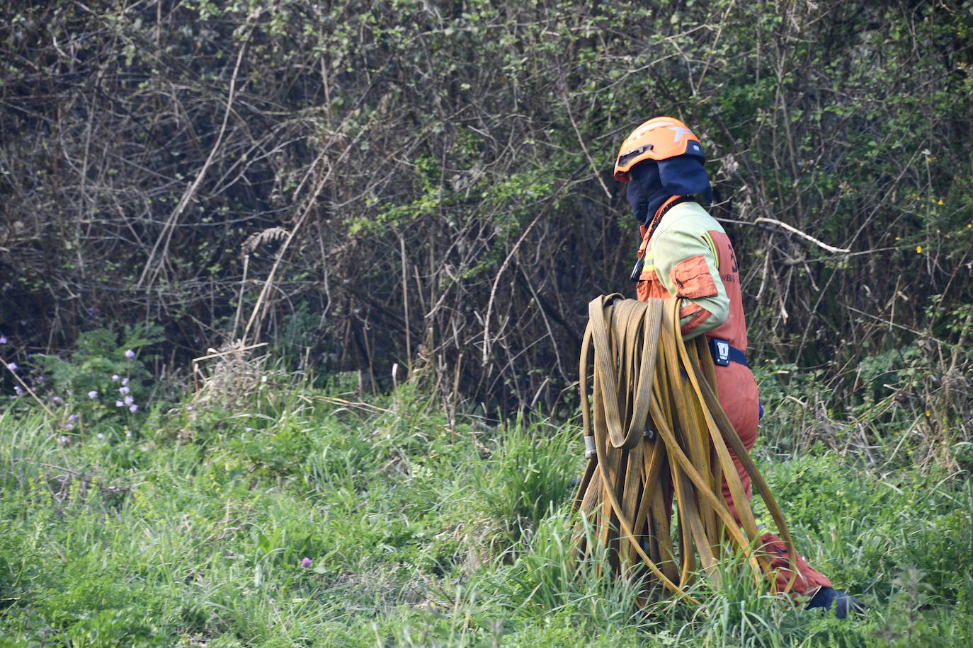 El fuego devasta Asturias