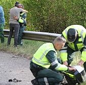 Muere un guardia civil arrollado al proteger a unos ciclistas