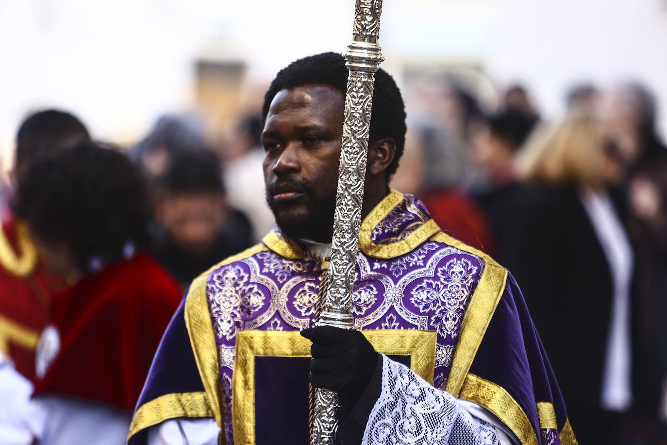 Domingo de Ramos: procesión de la Sagrada Lanzada en Oviedo