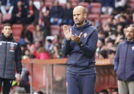 Miguel Ángel Ramírez, durante el partido.