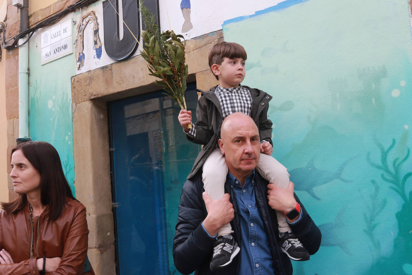 El Domingo de Ramos se celebra con entusiasmo en Pola de Siero