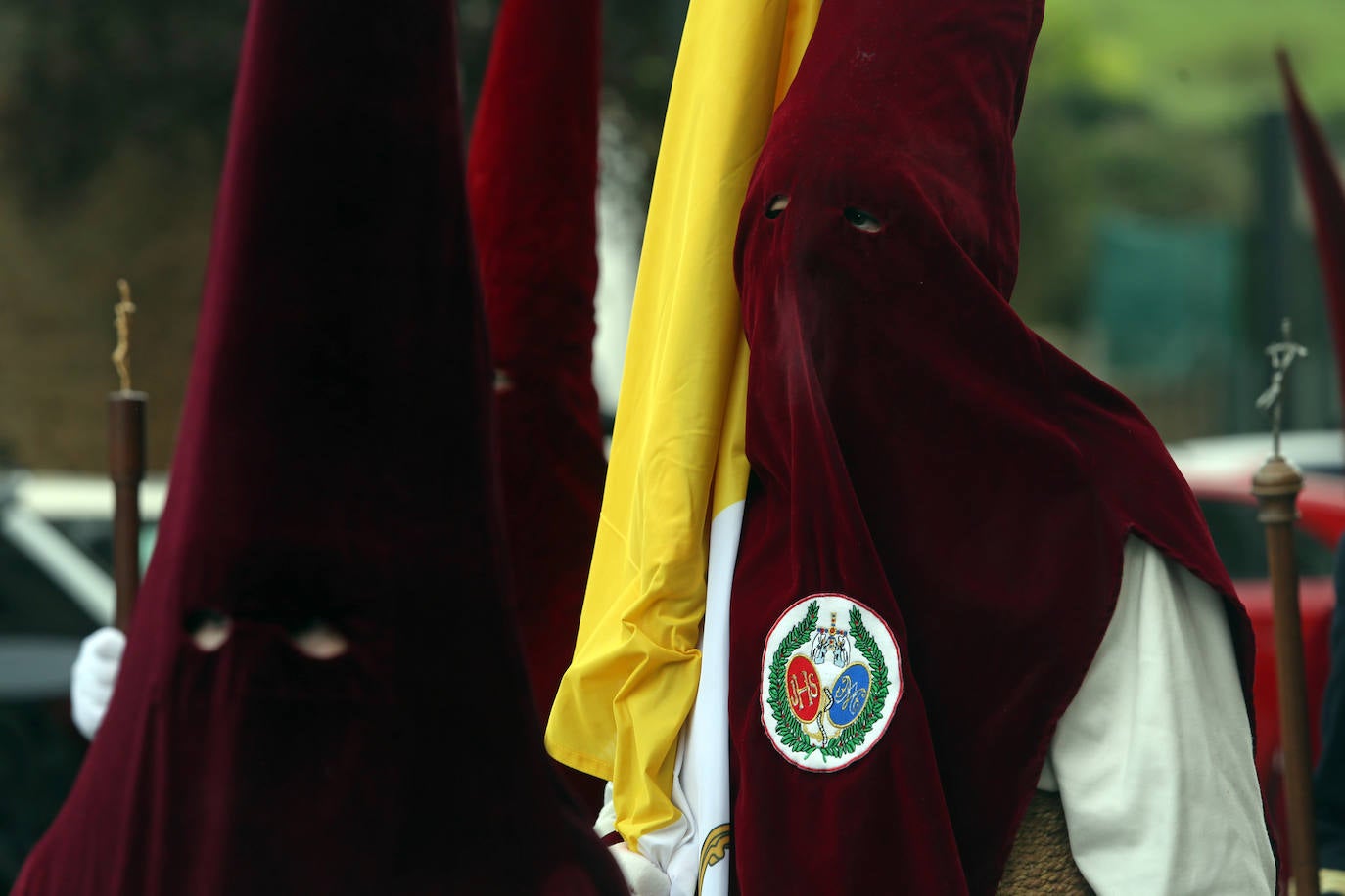 Jesús prendido, un soldado romano y un funcionario judío en el Prendimiento