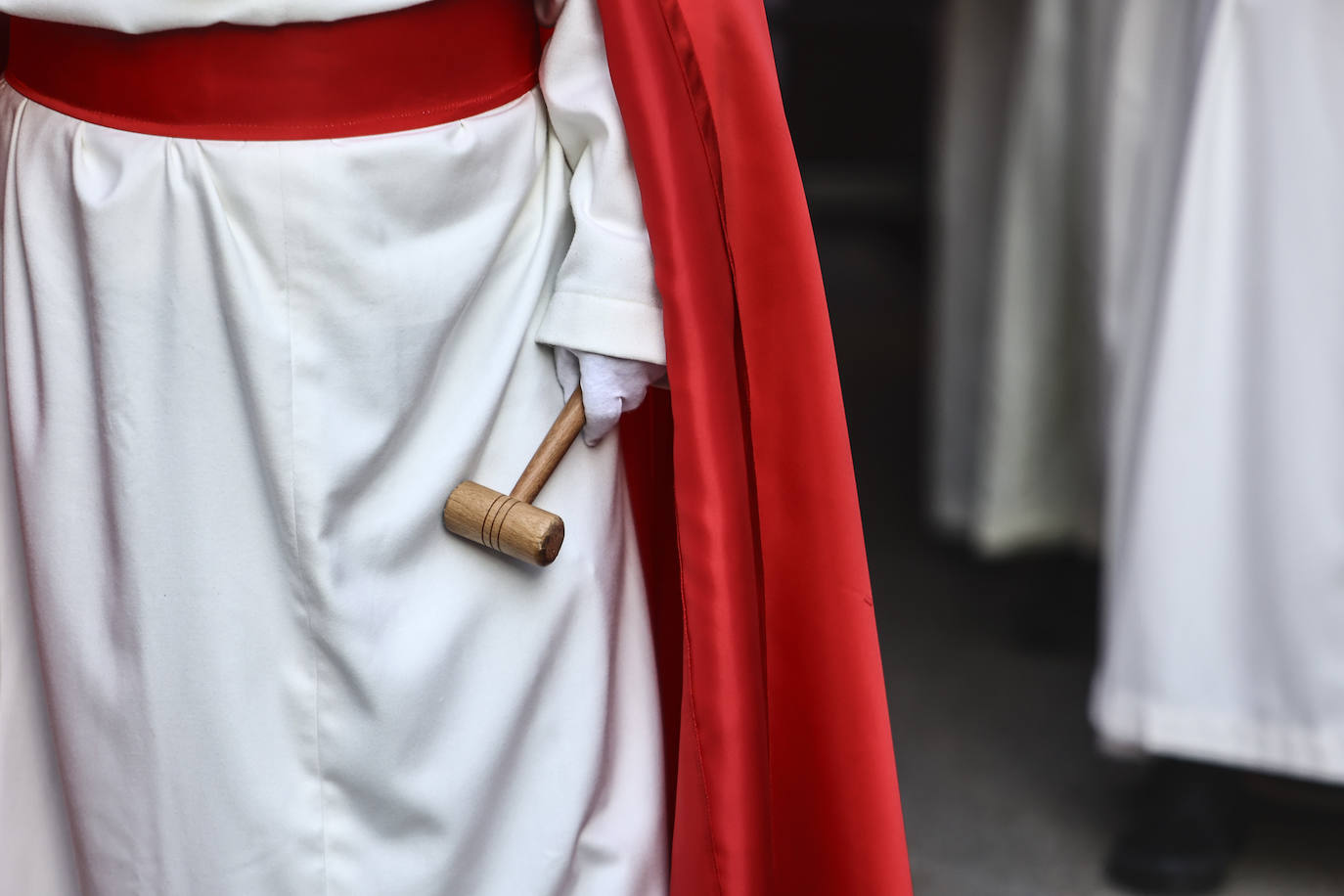 Una multitud en la procesión de la libertad