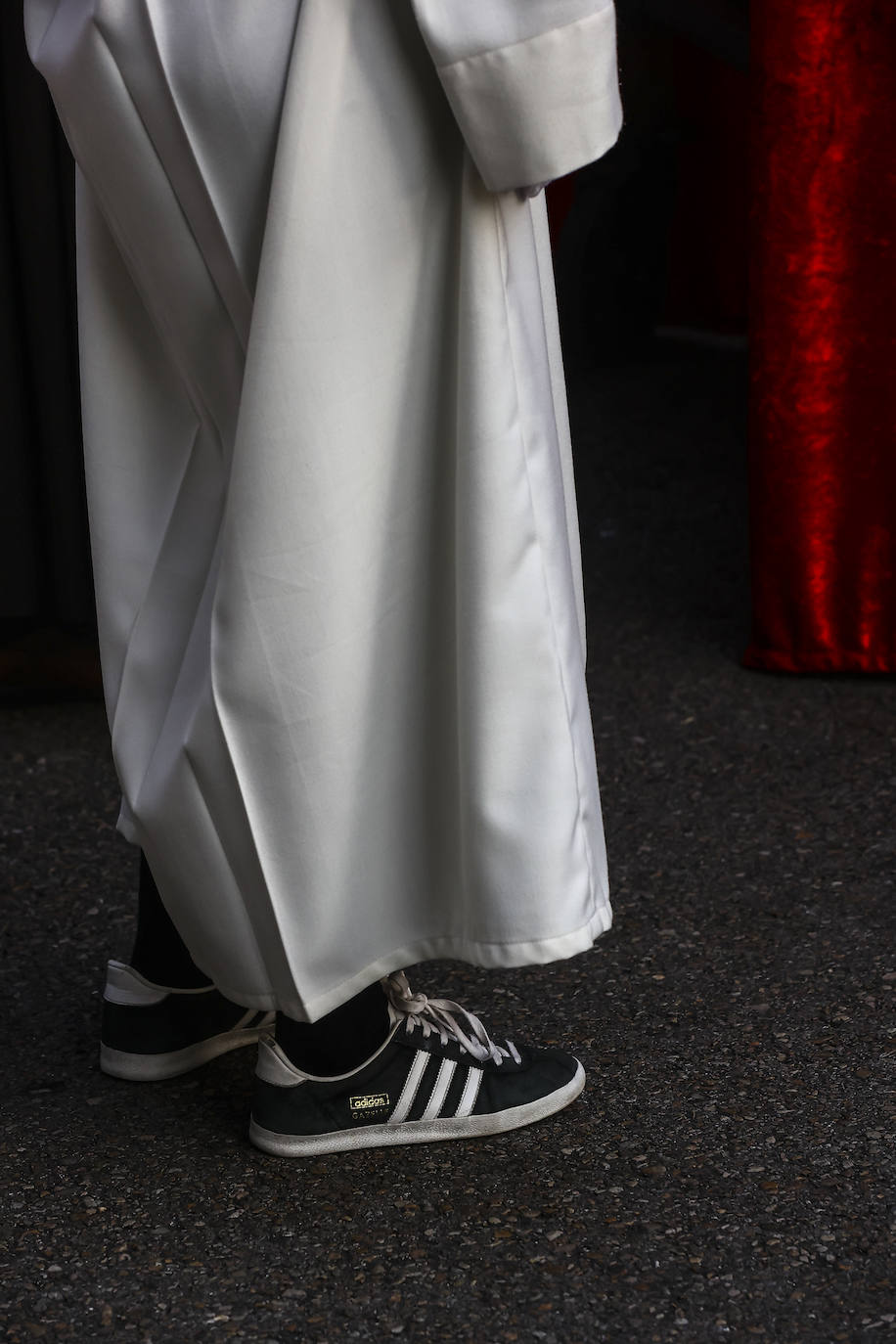 Una multitud en la procesión de la libertad