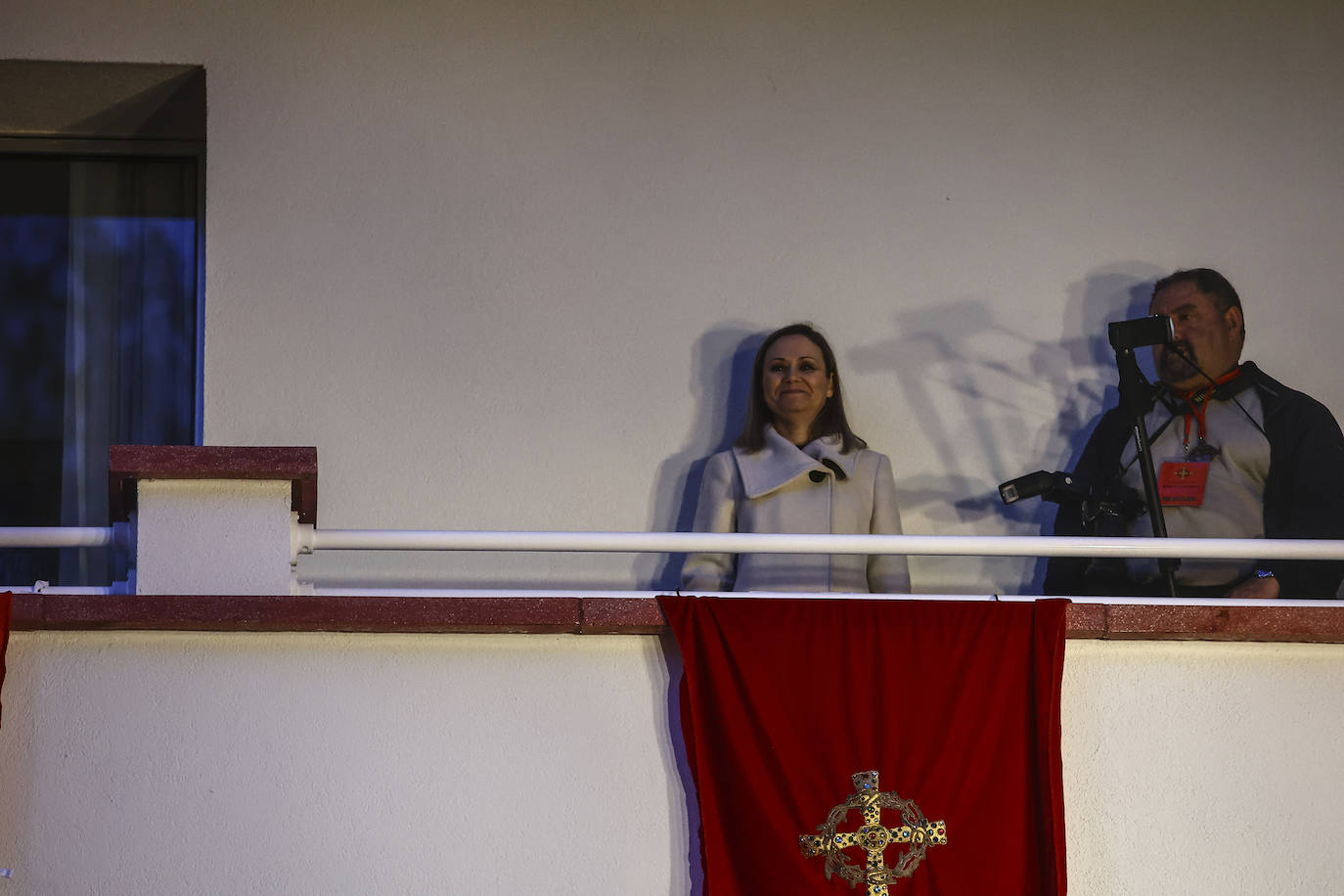 Una multitud en la procesión de la libertad