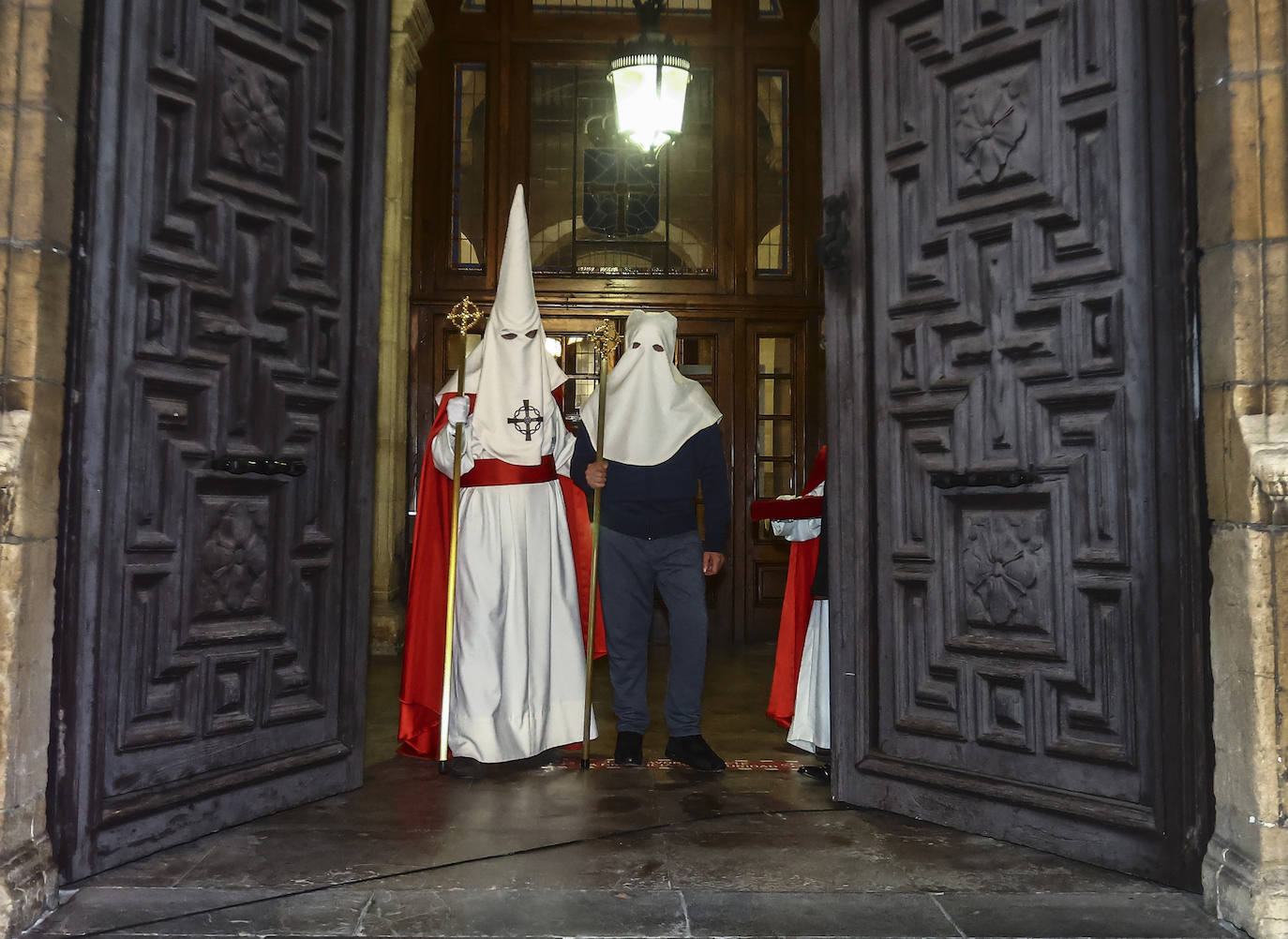 Una multitud en la procesión de la libertad