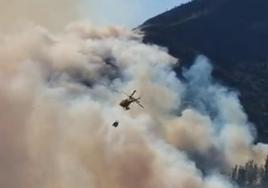 Vuelven los incendios: los bomberos trabajan en doce focos, tres de ellos nuevos