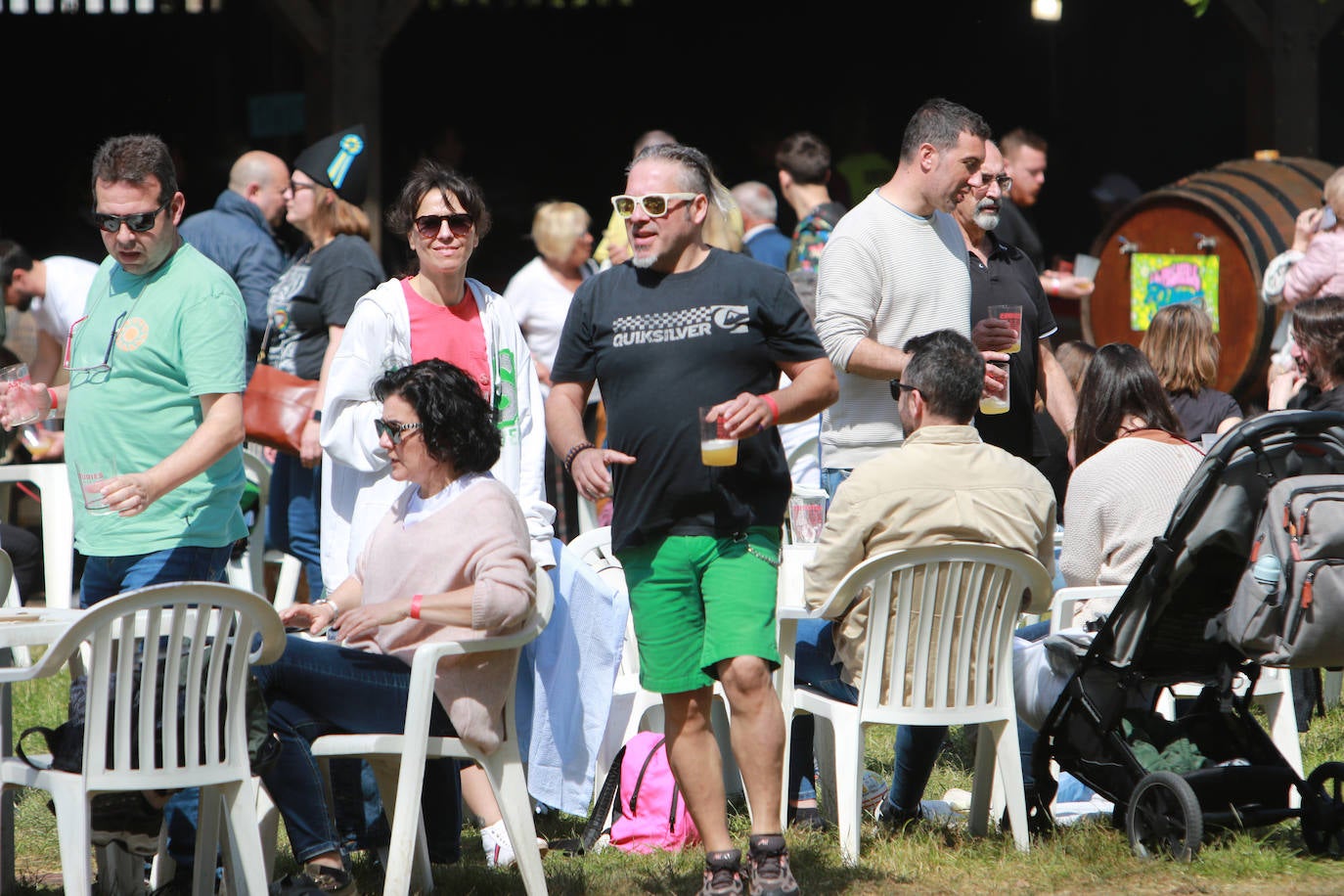 Devoción sidrera en Gijón a ritmo del Sidracrucis
