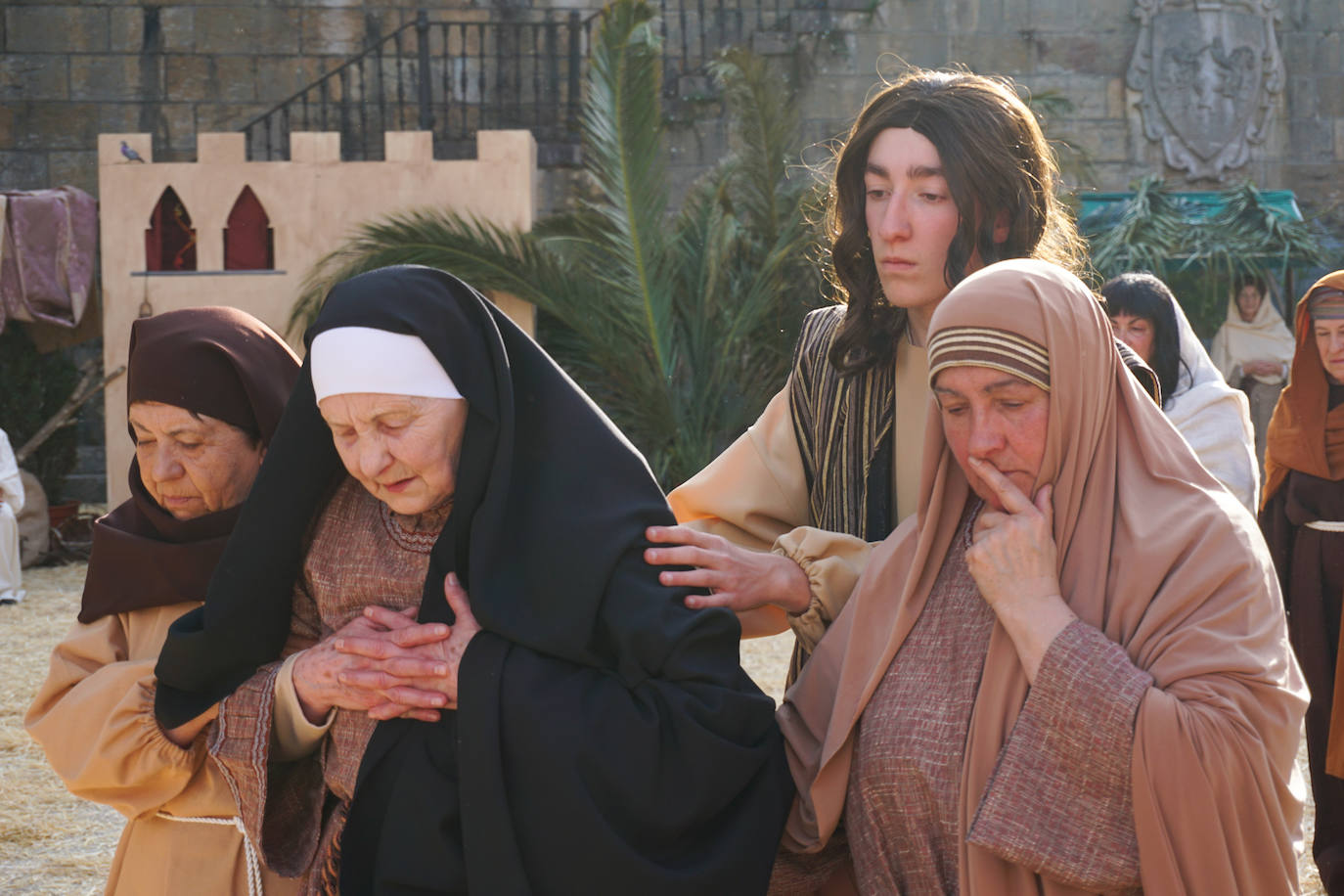 Infiesto revive el Vía Crucis